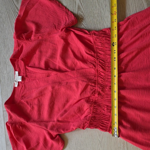 Monteau Coral Midi Dress - Picture 9 of 10